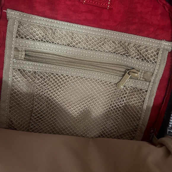 Kipling Red Wheeled/Backpack - Picture 9 of 10